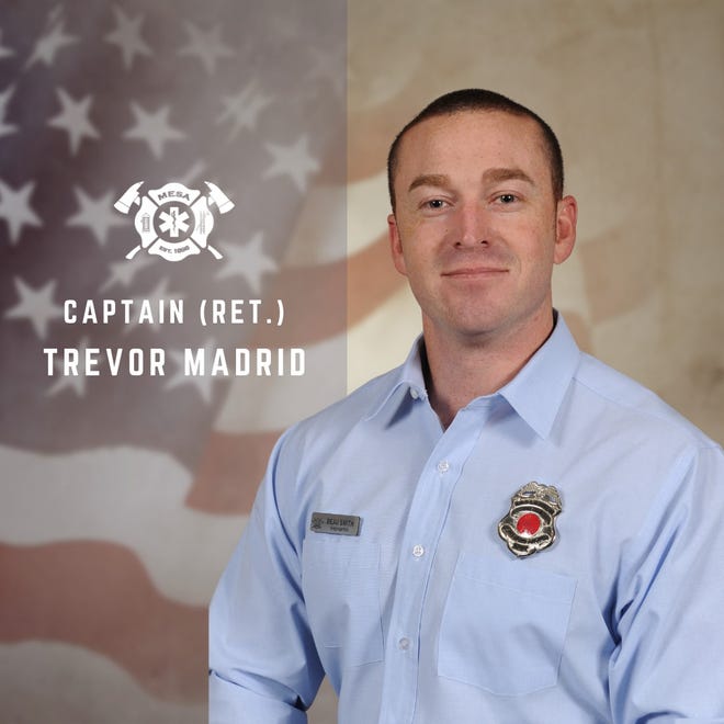Retired Mesa Fire Capt. Trevor Madrid died on Nov. 14, 2021.