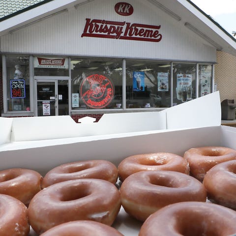 Krispy Kreme: The donut giant is offering a free g