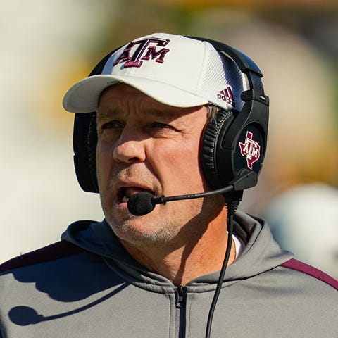 Texas A&M head coach Jimbo Fisher is 33-13 in four
