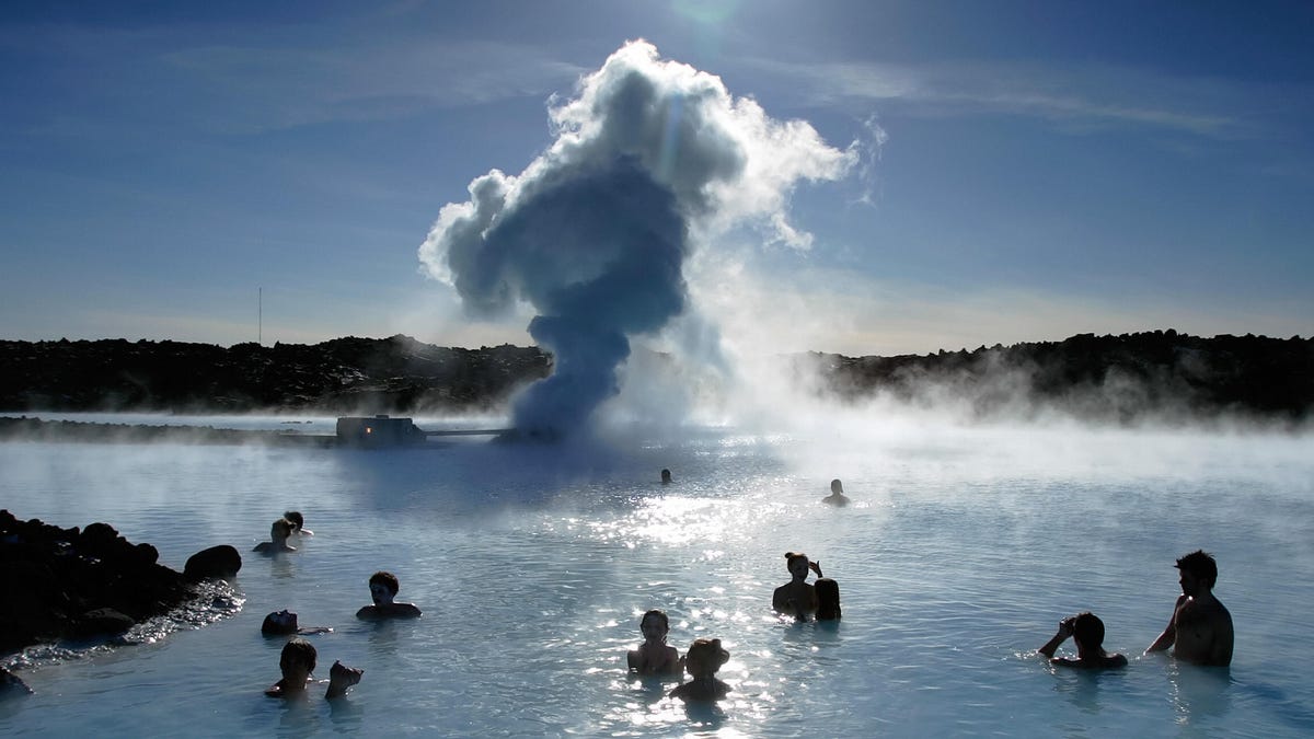 Iceland's iconic Blue Lagoon is seen in this file photo.