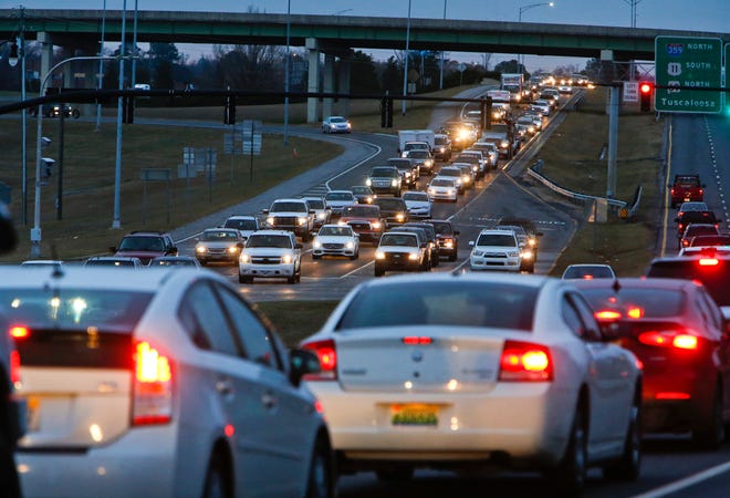 A new study released by the University of Alabama shows an increased danger of driving at night during the December  holiday, a time known for higher than normal traffic accidents. [Staff File Photo/Gary Cosby Jr.]