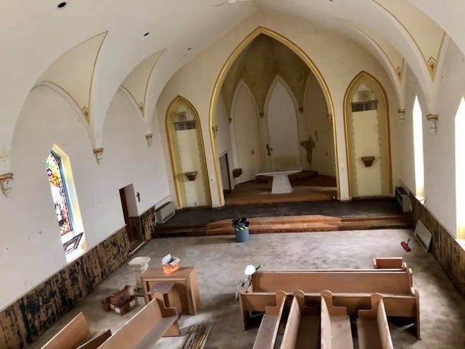 Earlier this year, Agape Community Church purchased St. Mary's Church in Pewaukee, which is currently undergoing an extensive restoration.