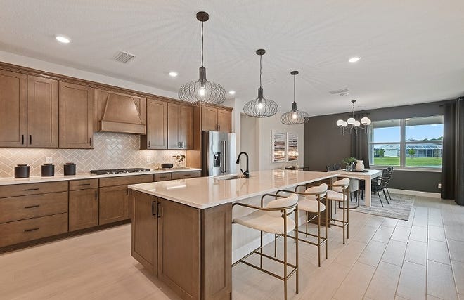 Well-equipped kitchens will be one of the features of homes in Southern Harmony.