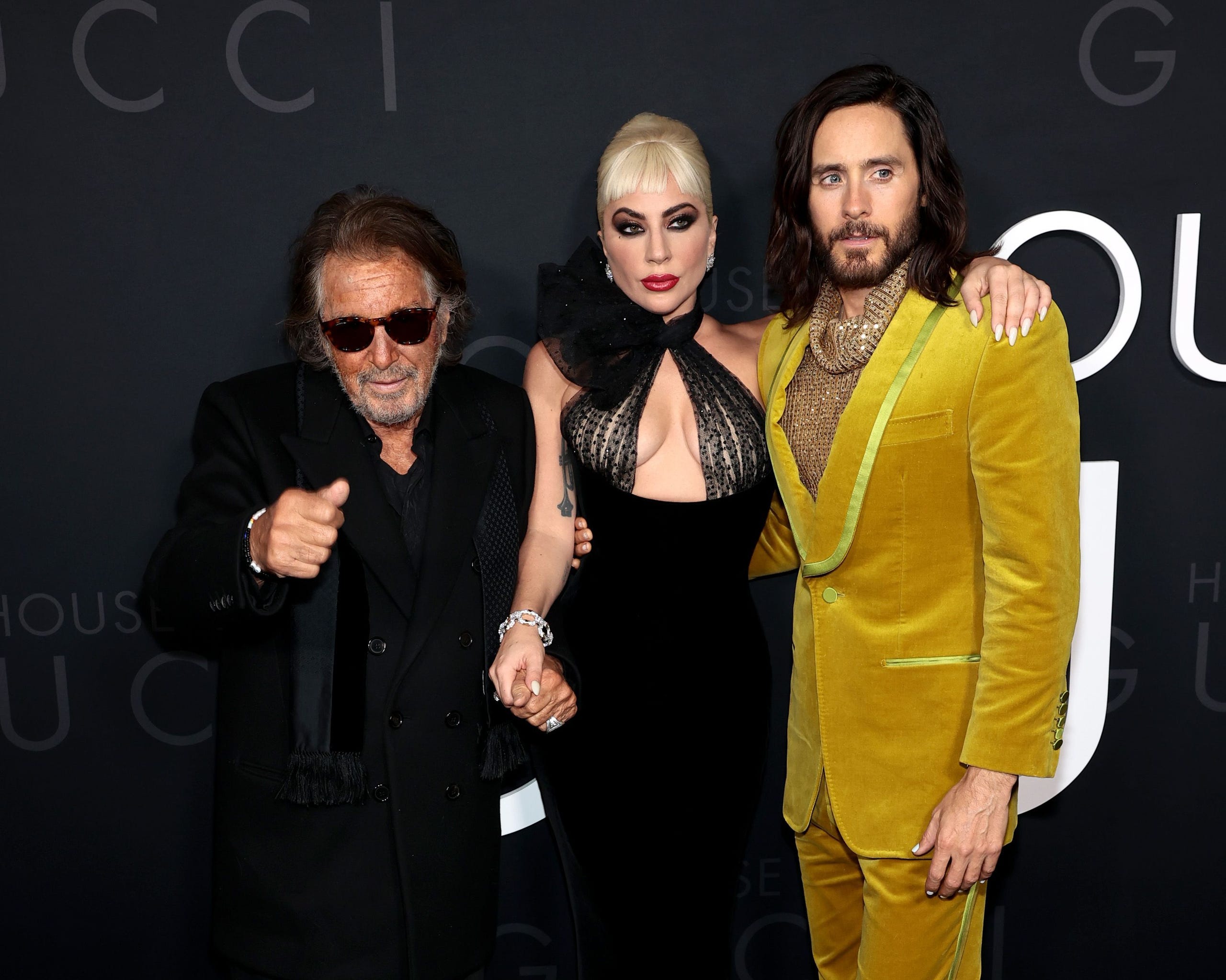 House of Gucci&#39; premiere: Lady Gaga looks drop-dead gorgeous