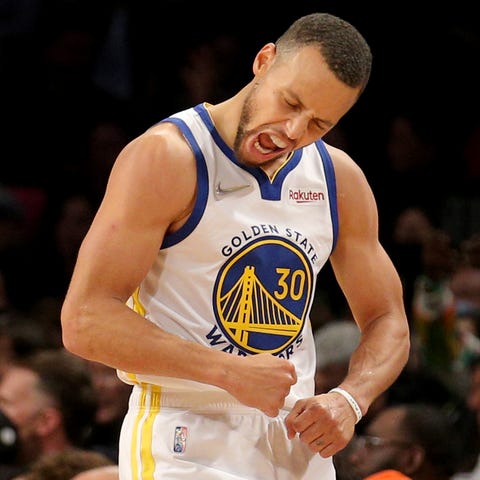 Steph Curry and the Warriors improved to an NBA-be