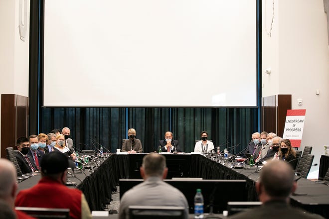 Three former Ohio State athletes Steve Snyder-Hill, Gary Avis and a John Doe, who said they were sexually abused by university physician Richard Strauss decades ago asked OSU trustees Thursday to take additional measures to ensure no future students suffer the same kind of harm by a university employee.