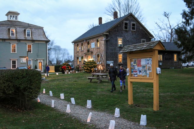 The historic Tiverton Four Corners will be all aglow on Dec. 3 for an evening of shopping and family fun at Holiday Bright Night.