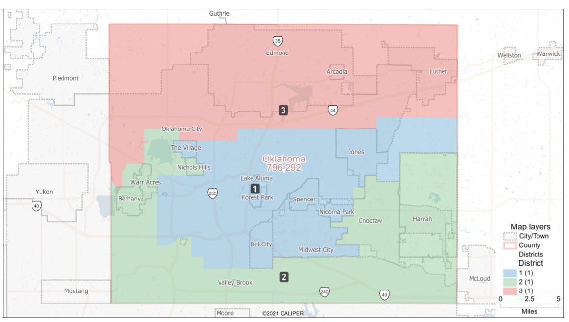 Oklahoma County Commissioner District Map New Oklahoma County Districts Leave Some Residents Wanting More