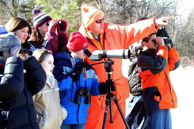 In March 2004, Mark Blazis led a group of Auburn Middle School students on a field trip to the Quabbin Reservoir.