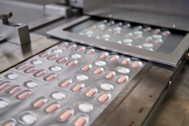 Drugmaker Pfizer said Tuesday, Nov. 16, 2021, it is submitting its experimental pill for U.S. authorization, setting the stage for a likely launch in coming weeks.
