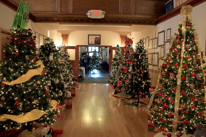 Some of the entries from the 2016 Festival of Trees.