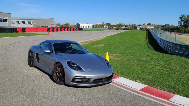 The 2021 Porsche Cayman GTS is a performance model of the brand's entry-level Cayman/Boxster line. While the base Cayman features a turbo-4 cylinder engine, the GTS features a screaming, 394-horse flat-6 engine.