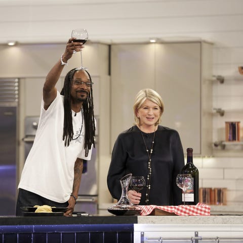 Snoop Dogg and Martha Stewart on 'Martha & Snoop's