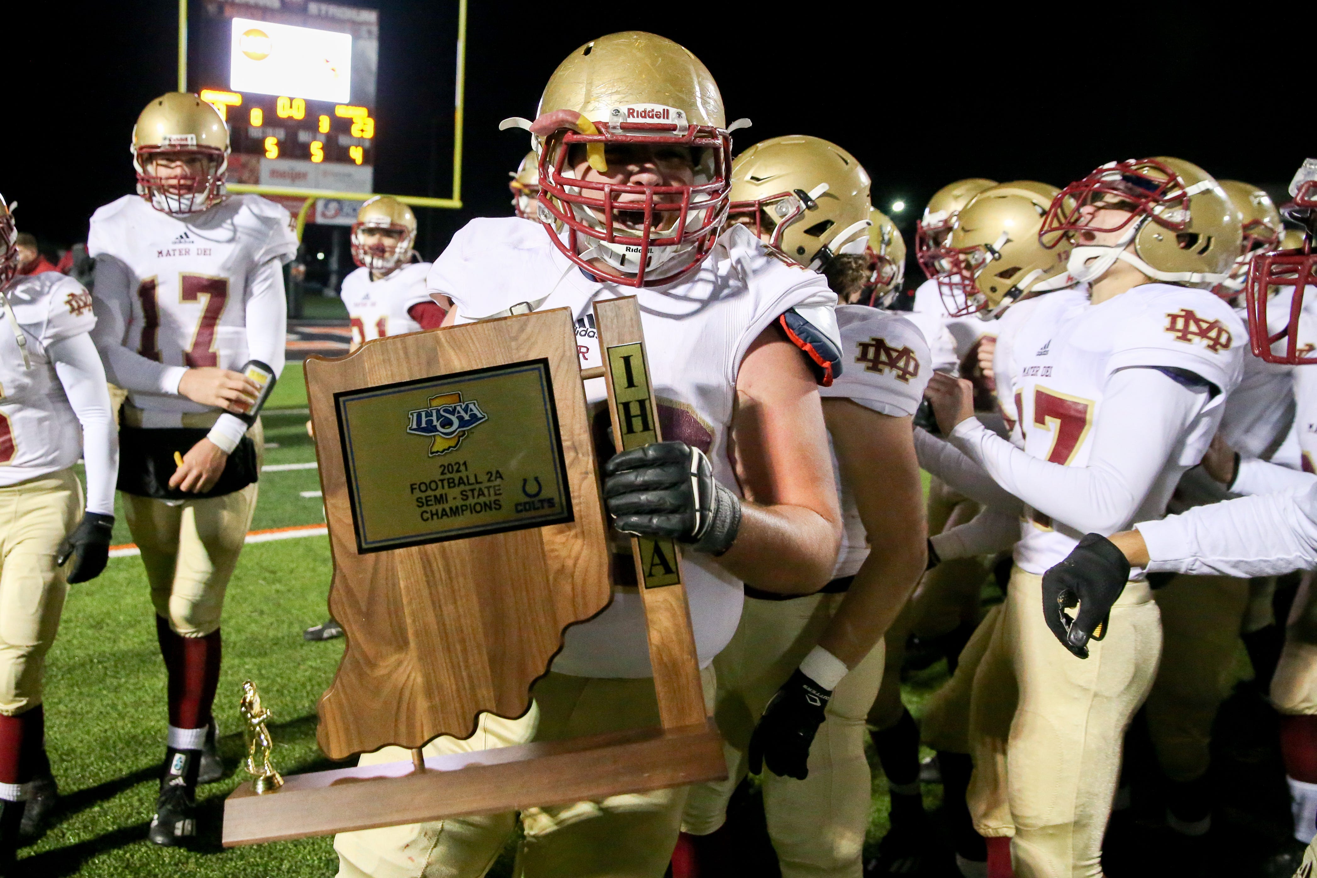 IHSAA football finals Class 2A preview Andrean vs. Evansville Mater Dei