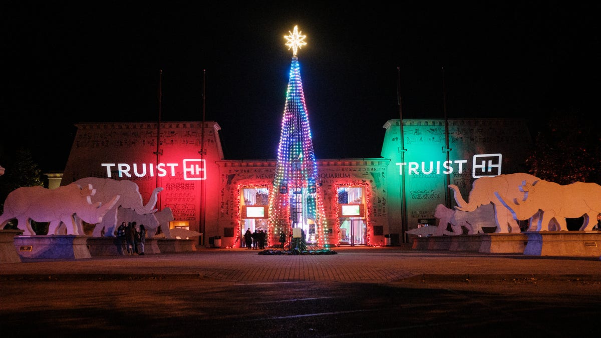 Memphis Zoo Lights photos