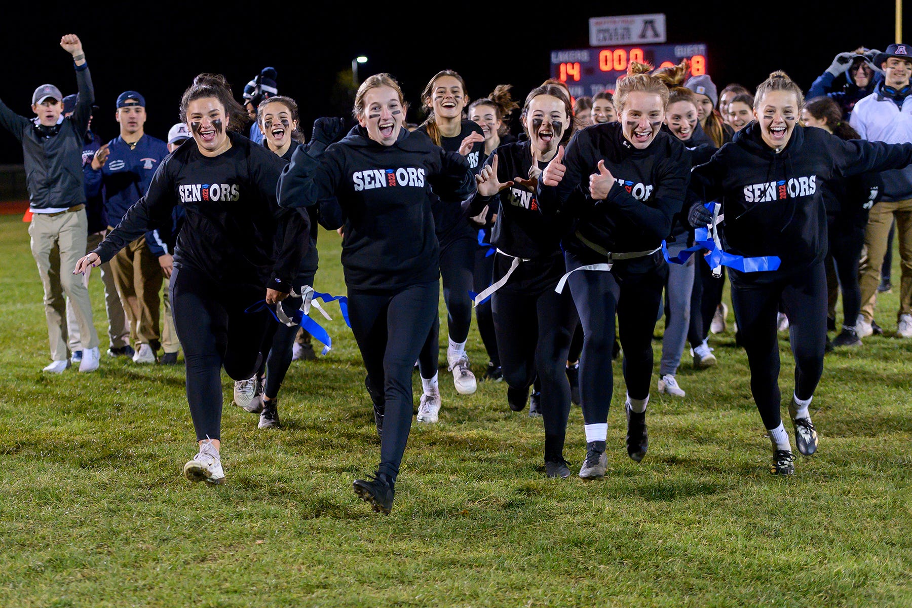 PHOTO GALLERY Apponequet holds annual Powder Puff flag football game