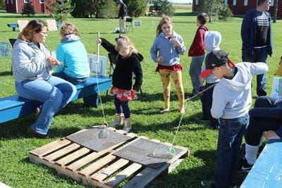 The National Association for Interpretation Region 4 announced the Sandusky County Park District is one of its Interpretive Project Grant Award Winners for the district's annual "Farm Days" event, pictured here.