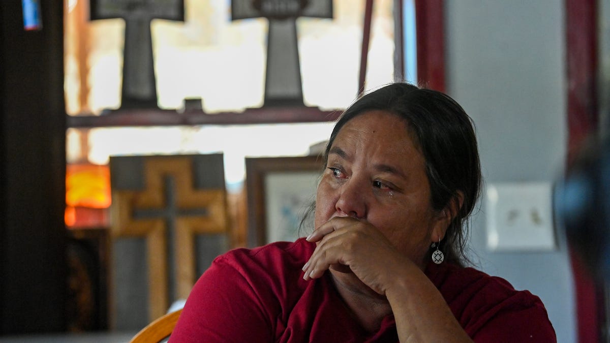 Malinda Harris Limberhand talks about her daughter, Hanna Harris, who was murdered in Lame Deer in 2013.