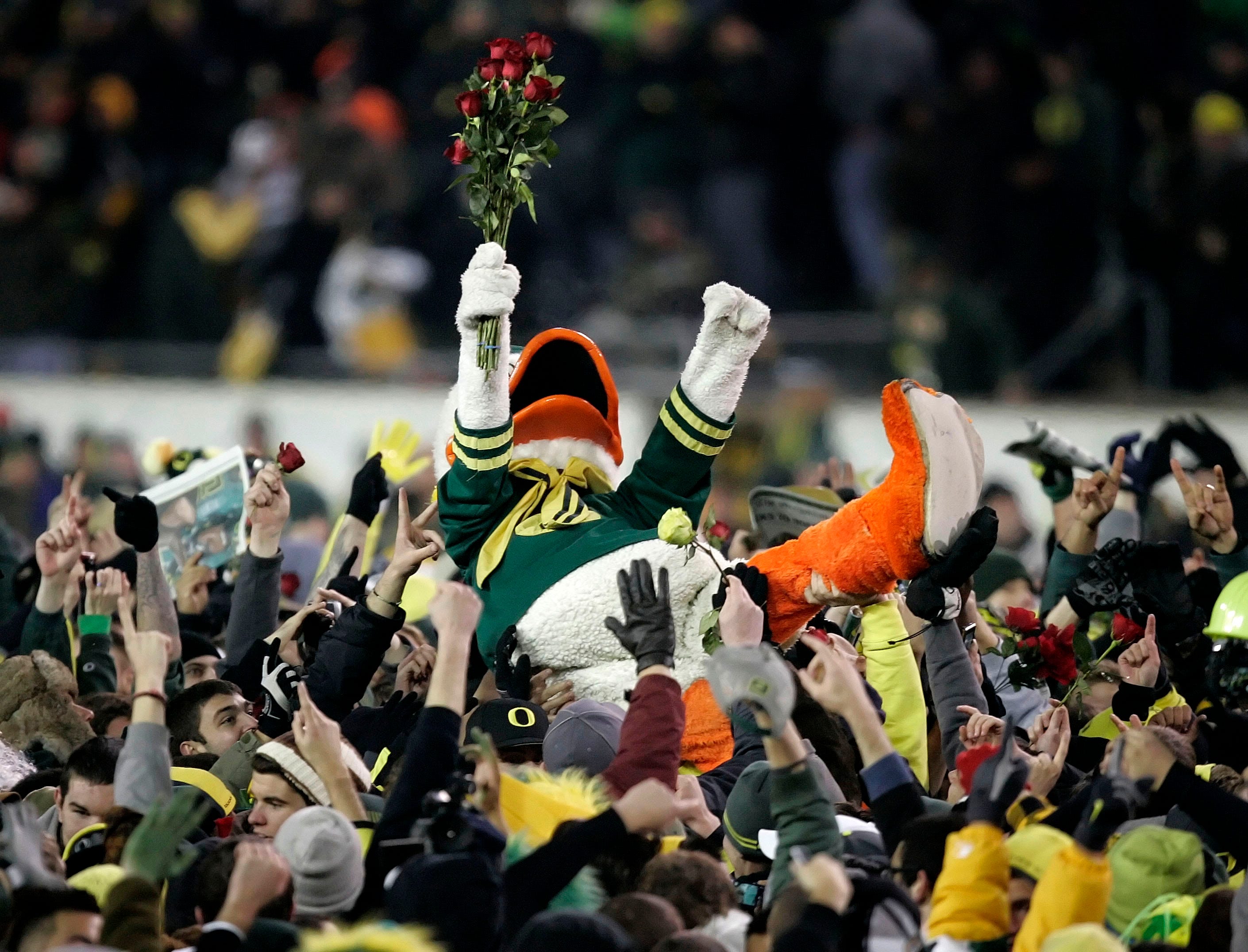 DuckBeaver rivalry extends beyond state's borders for passionate fans