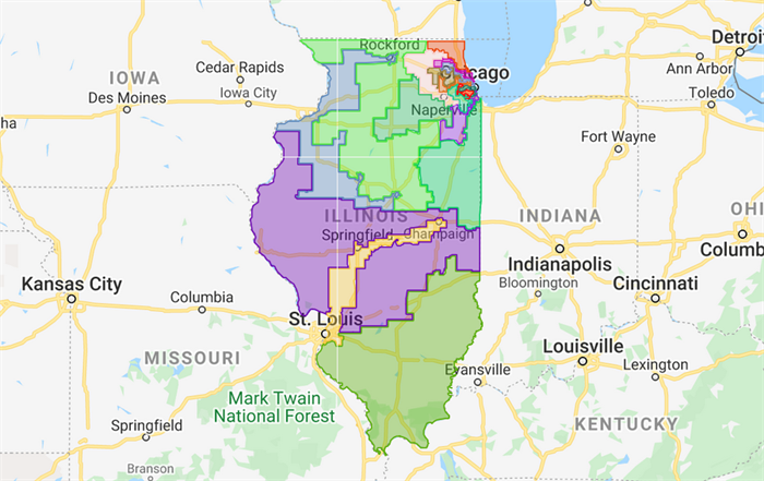 Illinois governor signs new congressional district maps into law