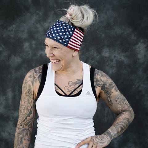 Bobsledder Kaillie Humphries is a two-time Olympic