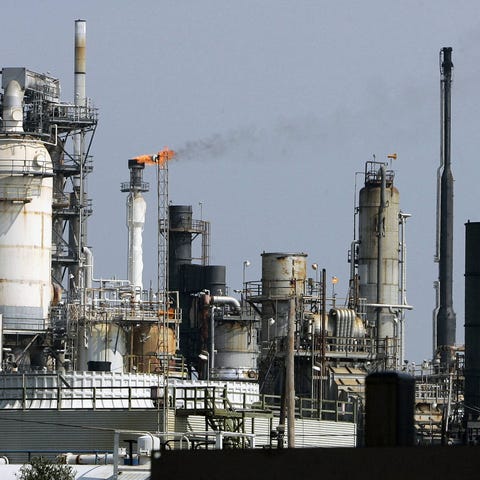 In this file photo taken in 2005 shows an oil refi