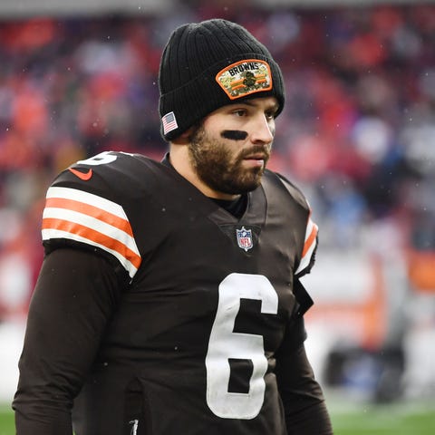 Browns QB Baker Mayfield is hoping he can return f
