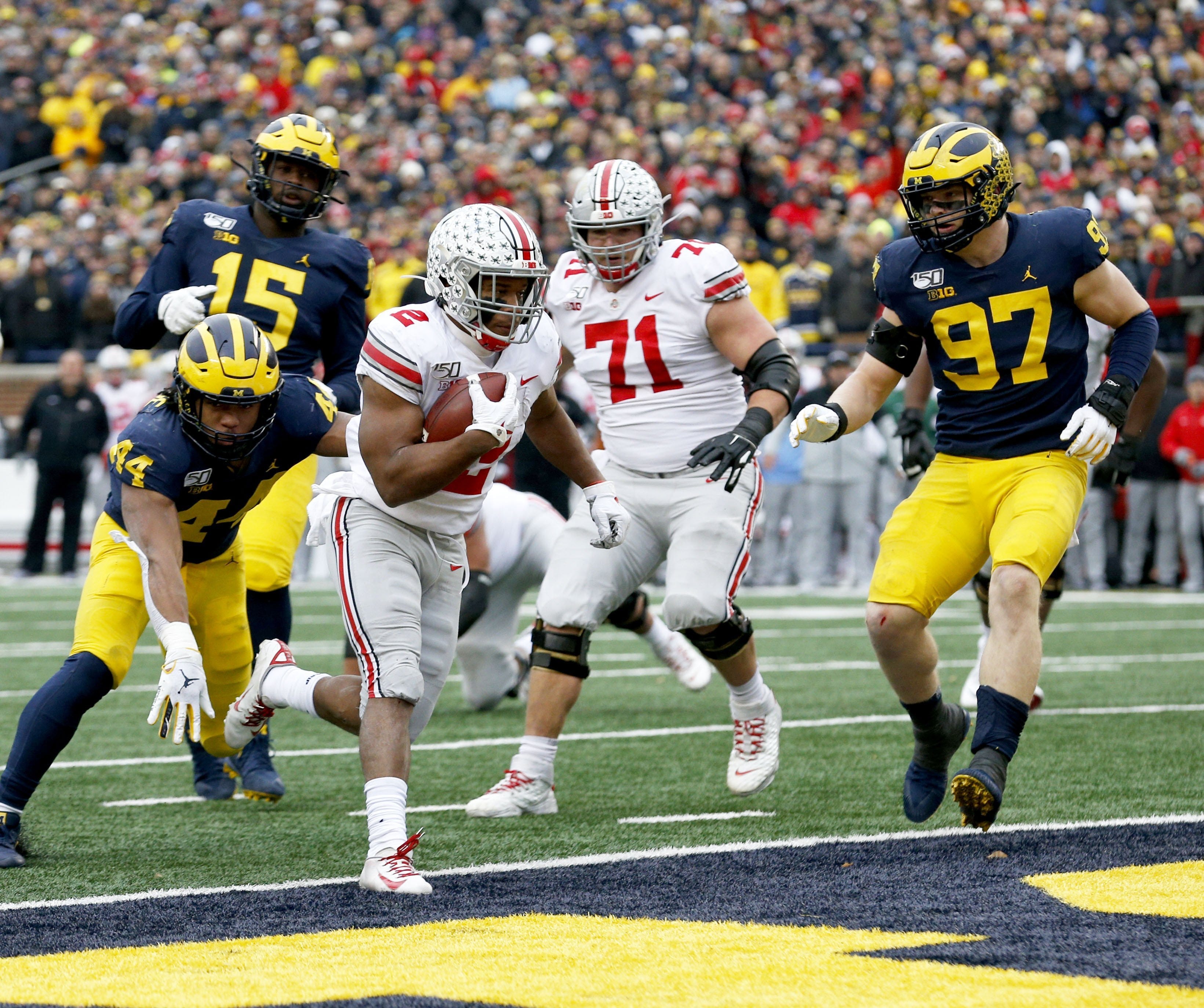 J.K. Dobbins, Justin Fields, OSU dominated Michigan in 2019