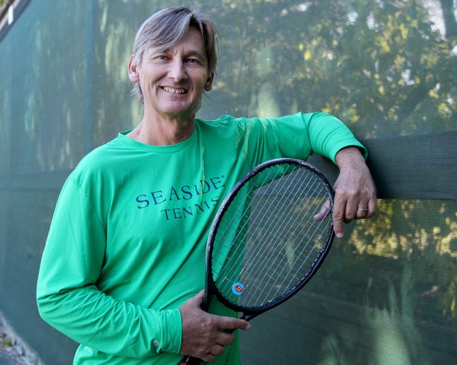 Tracy Townsend has worked as a Seaside tennis coach for over 20 years. His book "Look at All That Room Above the Net" features tennis tips as well as relatable life lessons that anyone can enjoy.