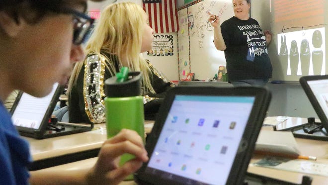 The half-cent sales tax helped Flagler County Schools give every student access to their own computer or iPad.