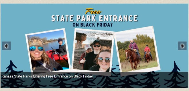 State Parks are free on Black Friday