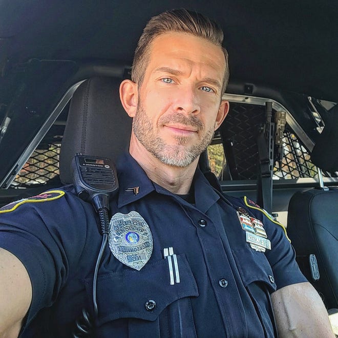 Officer Zukelski is sporting a fine beard for No-Shave November.