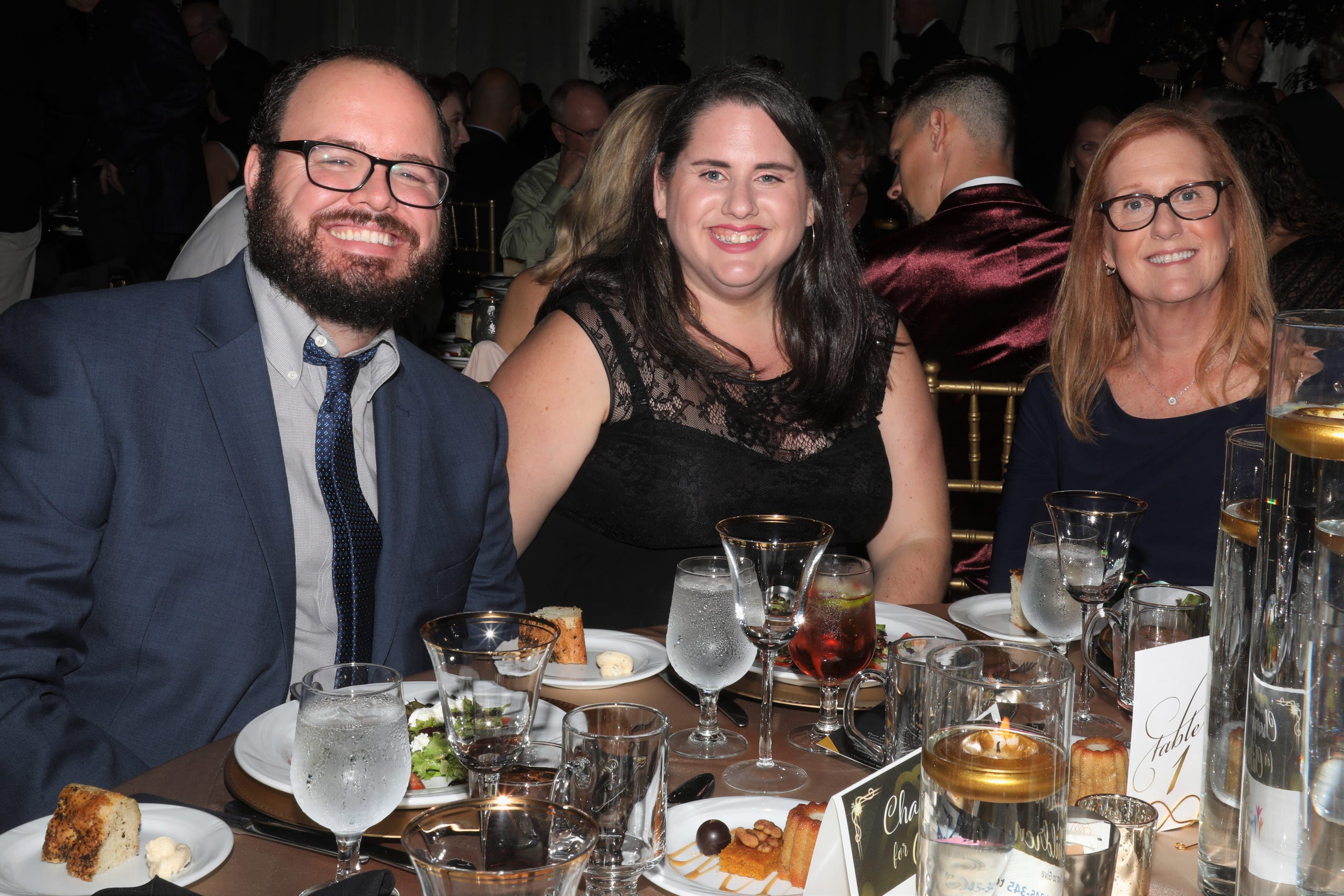 Guests are raving over the dinner served by Chef Paul Mattison of Mattison's. The Boys & Girls Clubs of Sarasota and DeSoto Counties held their Champions for Children Gala on November 20, 2021. Over 400 people came out to celebrate longtime supporters and donors Steven and Marjolaine Townsend who also have a scholarship fund in their name that has benefitted thirty-two college students since its inception in 2018. JANET COMBS/HERALD-TRIBUNE