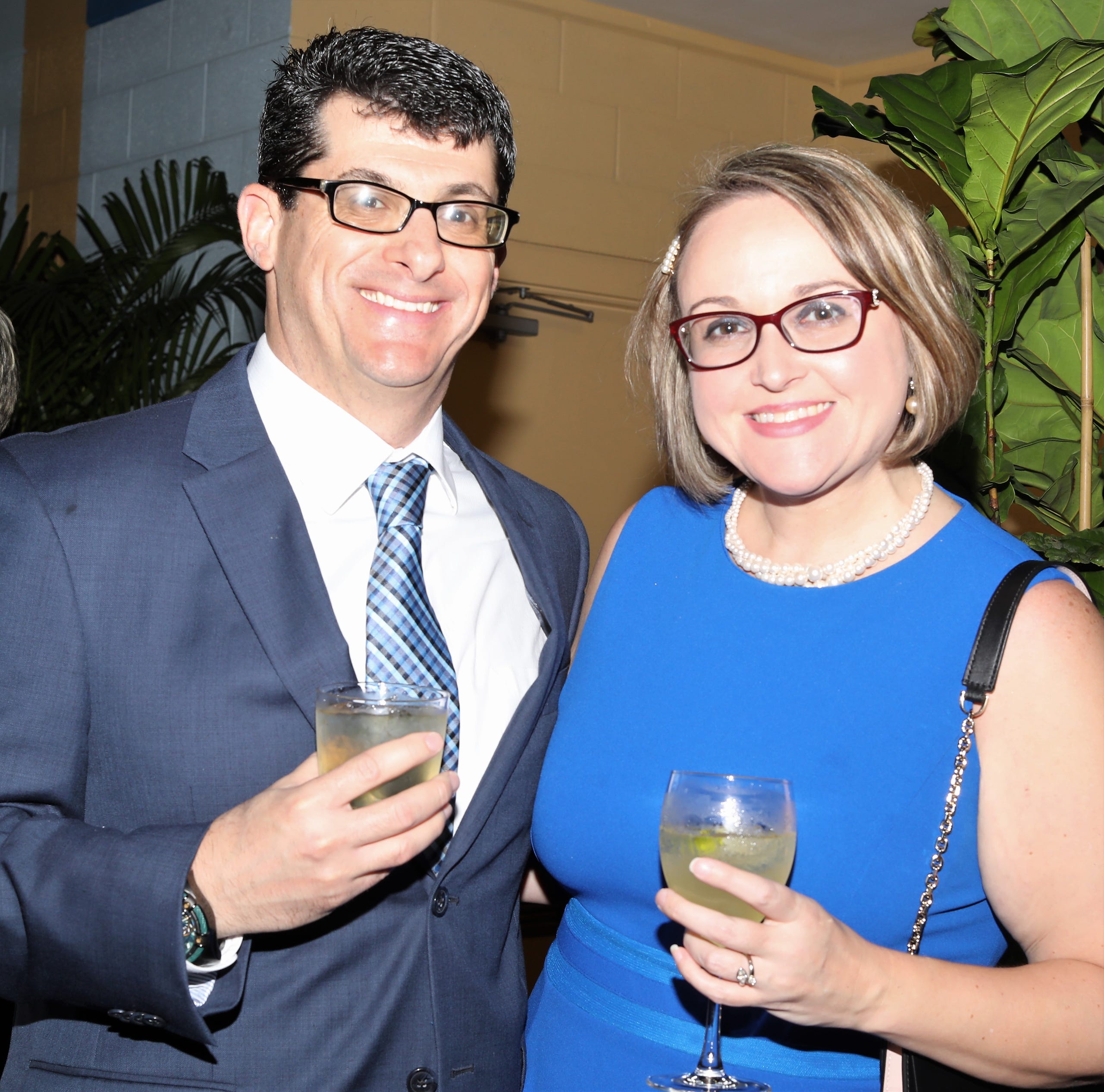 Jason Fuchs and his wife, Angie, are seated with the 3rd Federal Savings and Loan group who are sponsors of the event. The Boys & Girls Clubs of Sarasota and DeSoto Counties held their Champions for Children Gala on November 20, 2021. Over 400 people came out to celebrate longtime supporters and donors Steven and Marjolaine Townsend who also have a scholarship fund in their name that has benefitted thirty-two college students since its inception in 2018. JANET COMBS/HERALD-TRIBUNE