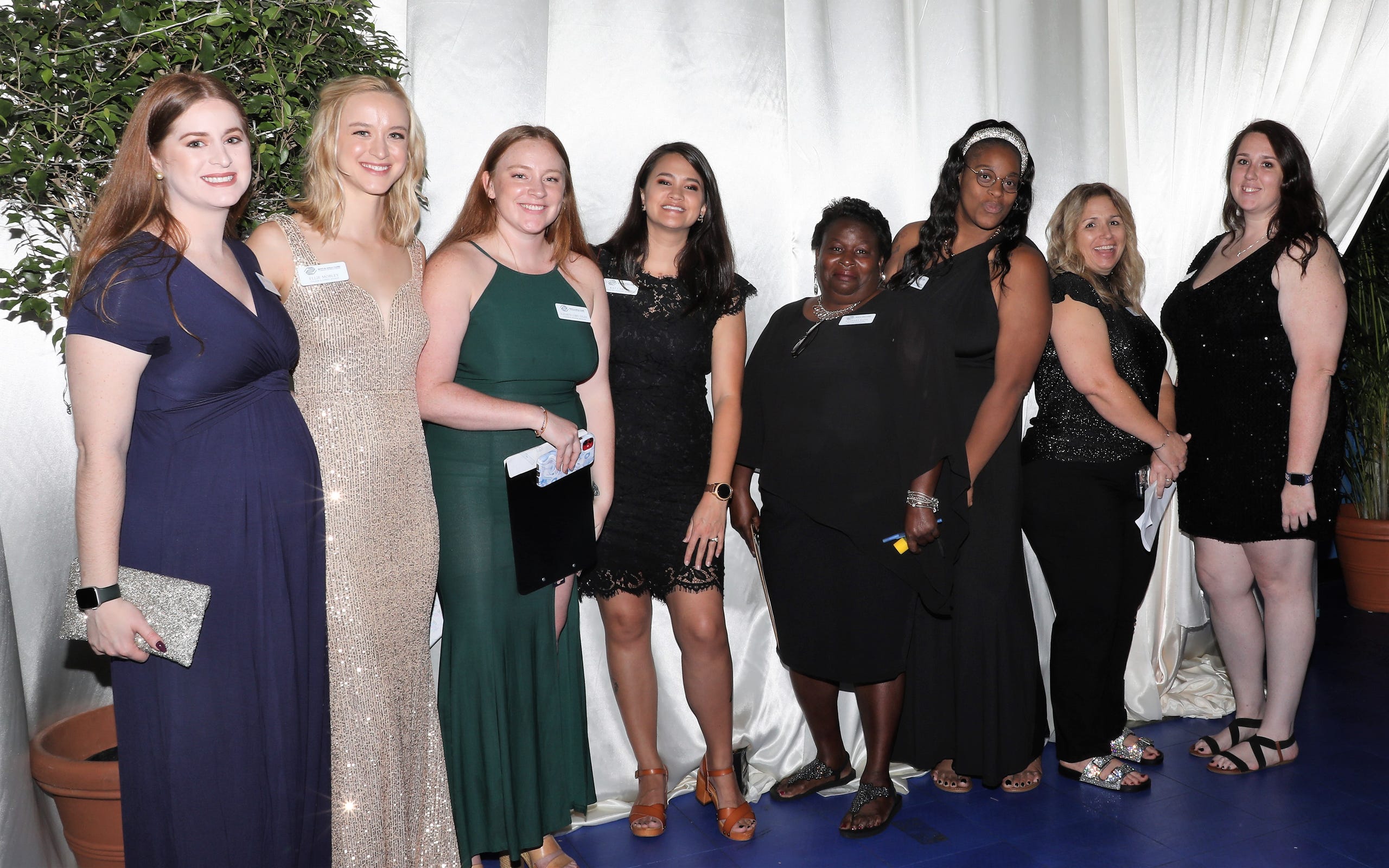 Many people were on hand to help run a very successful event. Boys & Girls Clubs of Sarasota and DeSoto Counties held their Champions for Children Gala on November 20, 2021. Over 400 people came out to celebrate longtime supporters and donors Steven and Marjolaine Townsend who also have a scholarship fund in their name that has benefitted thirty-two college students since its inception in 2018. JANET COMBS/HERALD-TRIBUNE