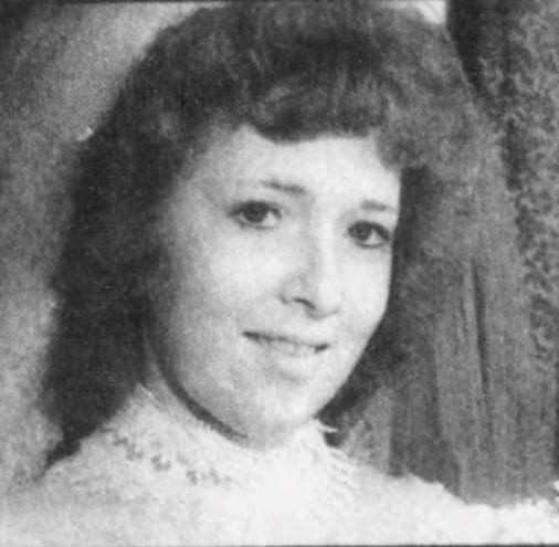 This photo of Nancy Blankenship from her wedding in 1982 ran with a story in The Tennessean in 1994 after her remains were identified 10 years after her disappearance from her home in Lavinia.