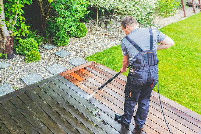 Regularly cleaning the deck surface will help ensure years of enjoyment while also maintaining safety.