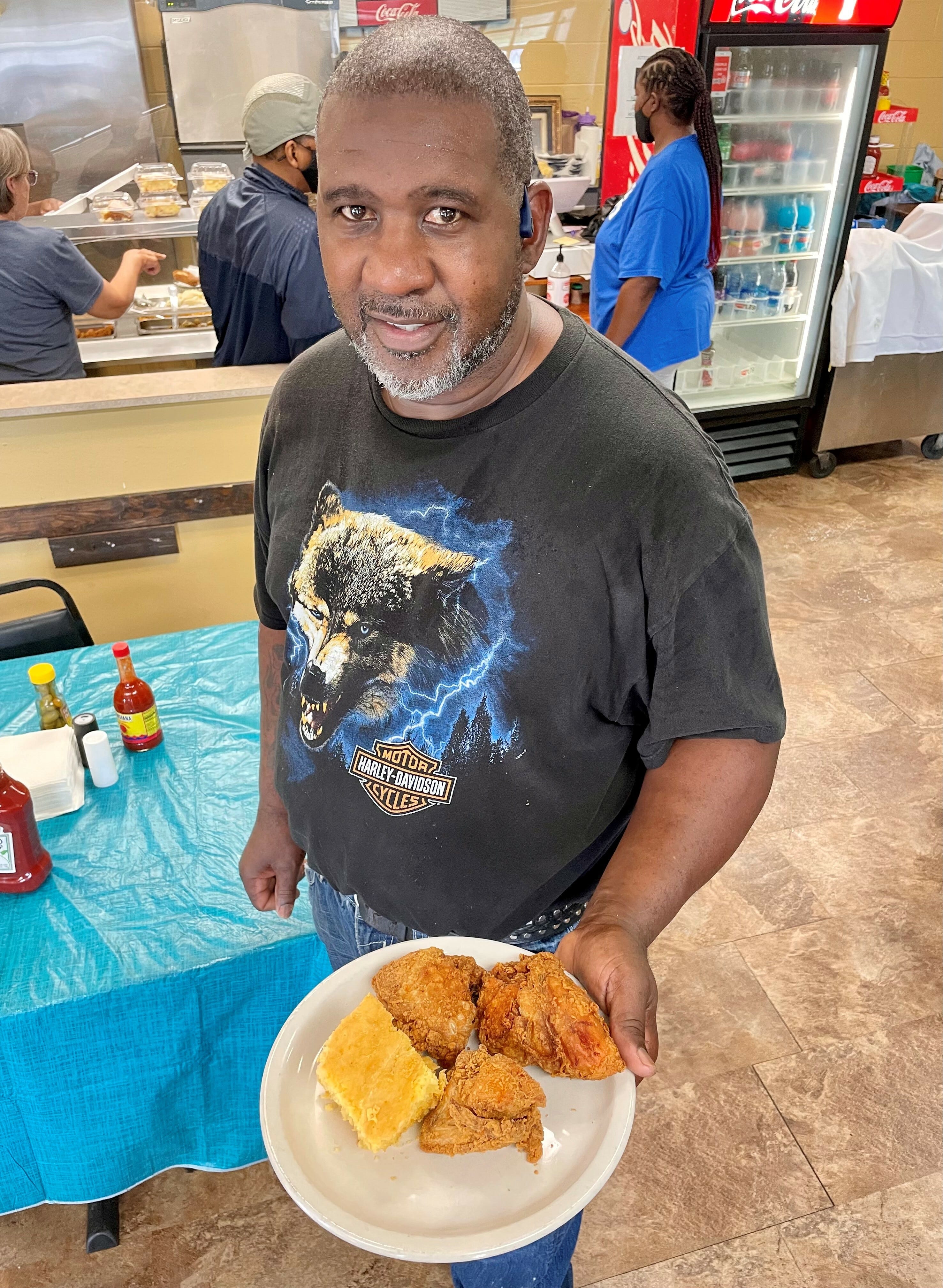 Darryl Gilbert, whose family owns the soul food restaurant Big Momma's in Monroe, La., is famous for the eatery's fried chicken, which was featured on the "Ultimate Fried Chicken Trail" by Louisiana Cookin'.