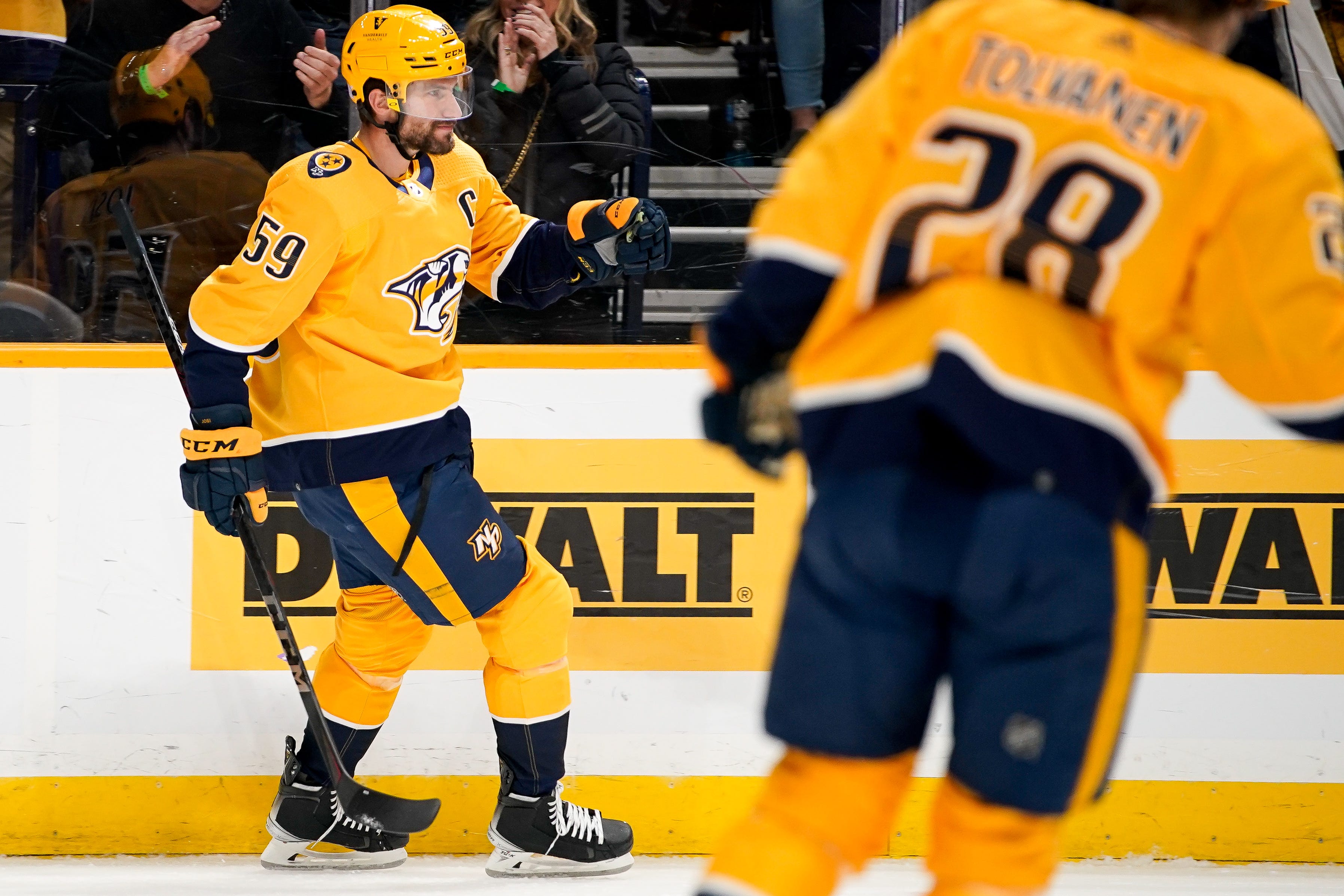 Nashville Predators 2021-22 NHL regular season game results, schedule