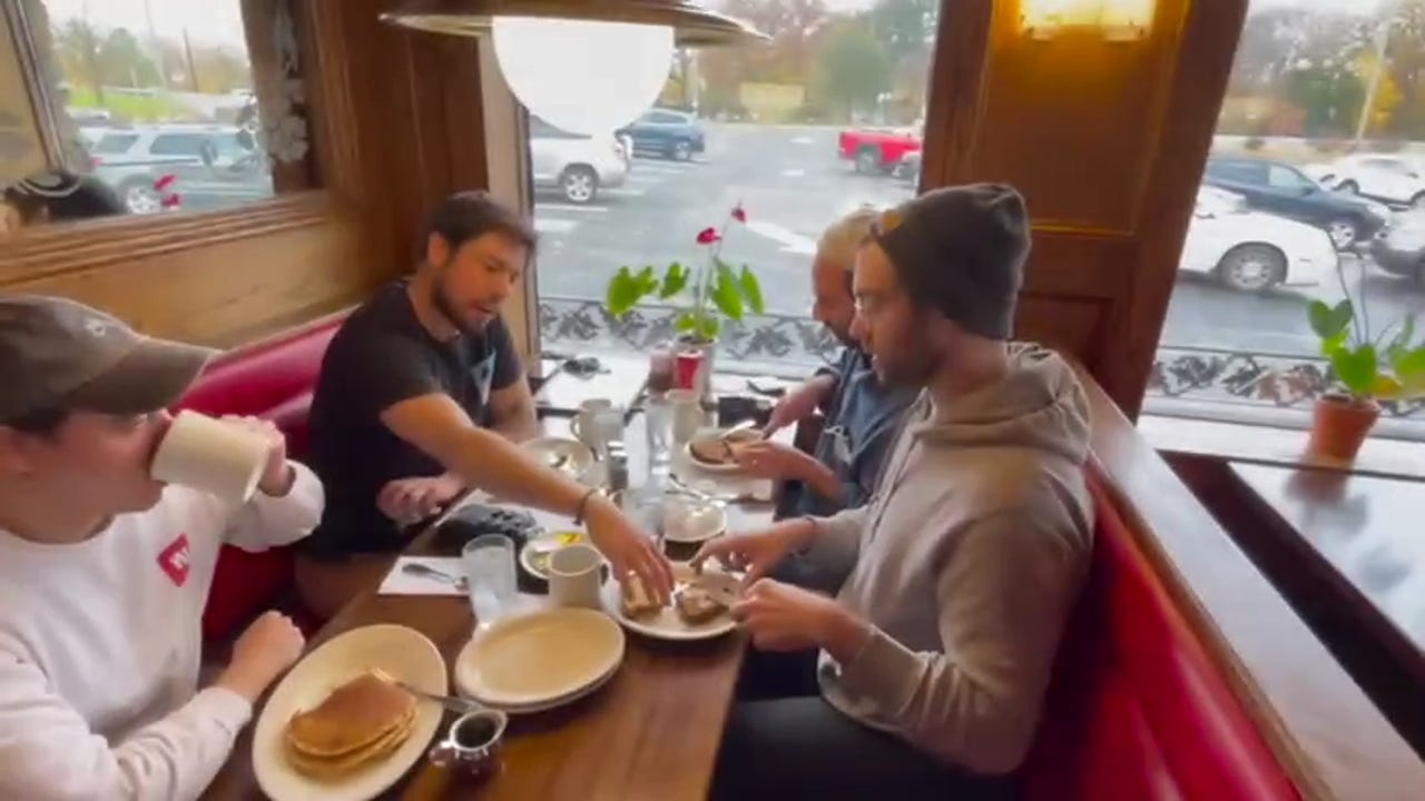 These men trek back to NJ every 5 years to spend 24 hours in a diner