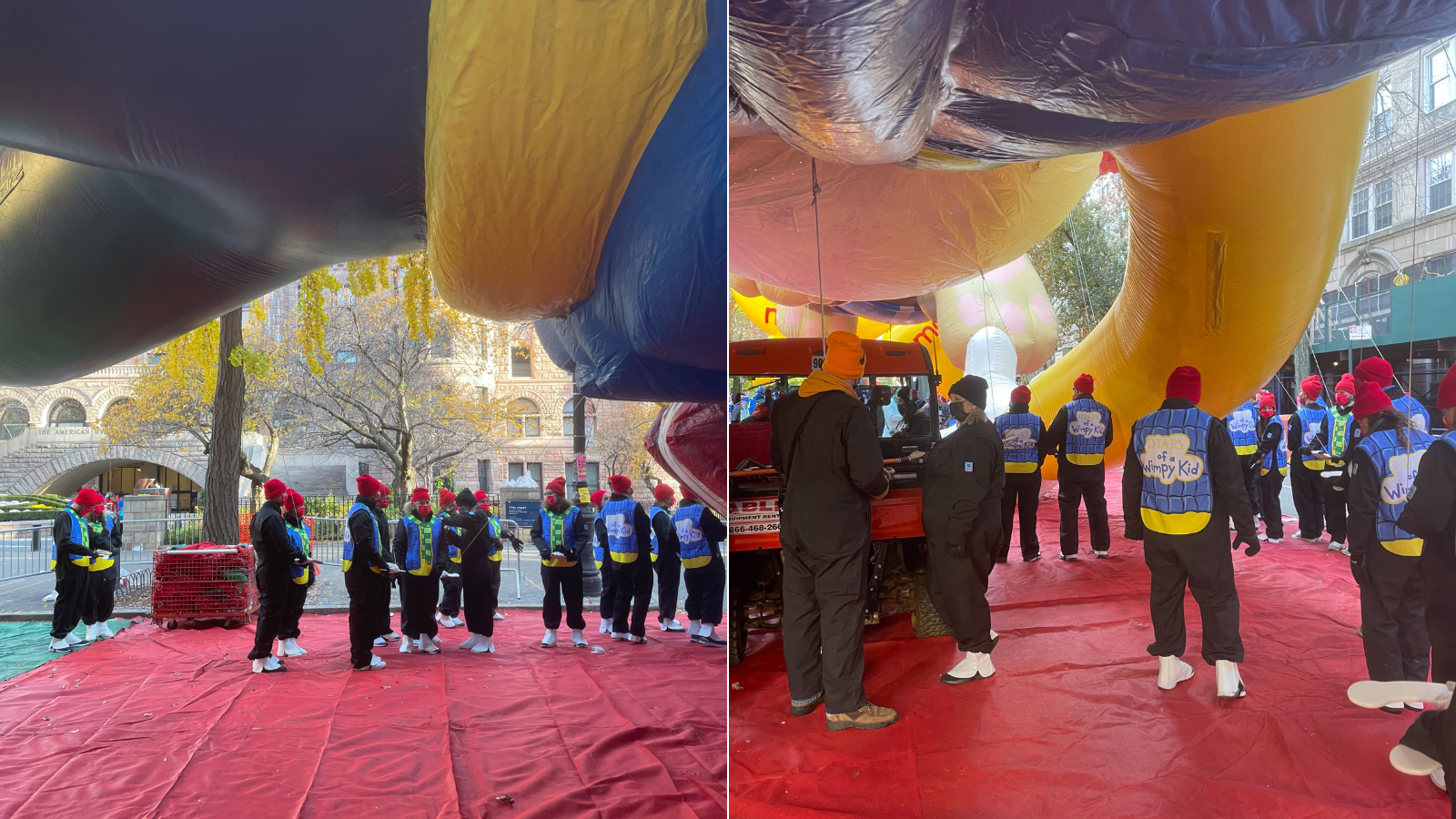 'Join in on the fun': What's it like to hold up a balloon in Macy's Thanksgiving Day Parade?