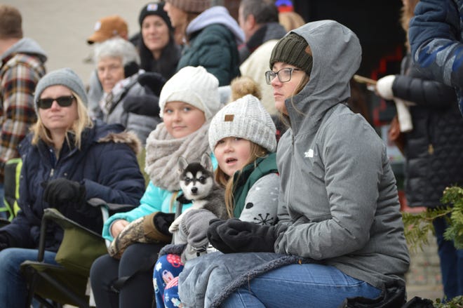 Some brought their furry friends to the 2021 Milford Christmas Parade.