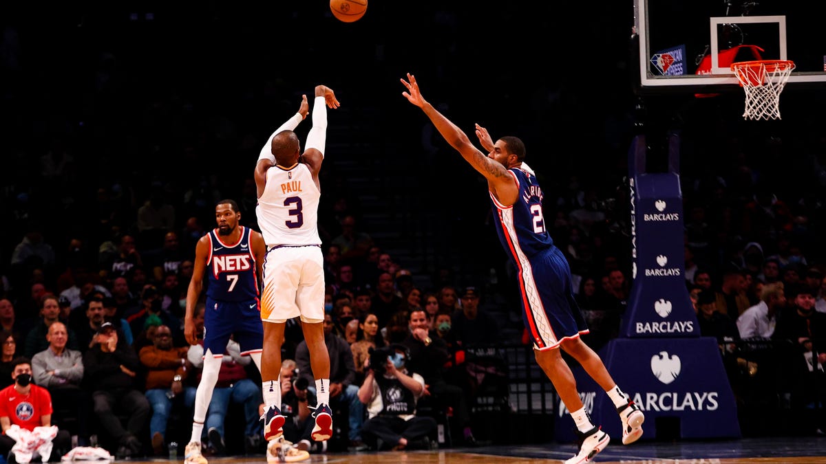Foto: Phoenix Suns di Brooklyn Nets