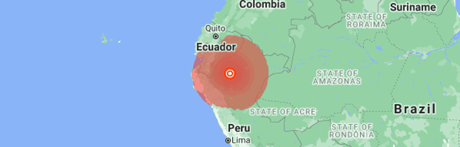 Earthquake strikes northern Peru