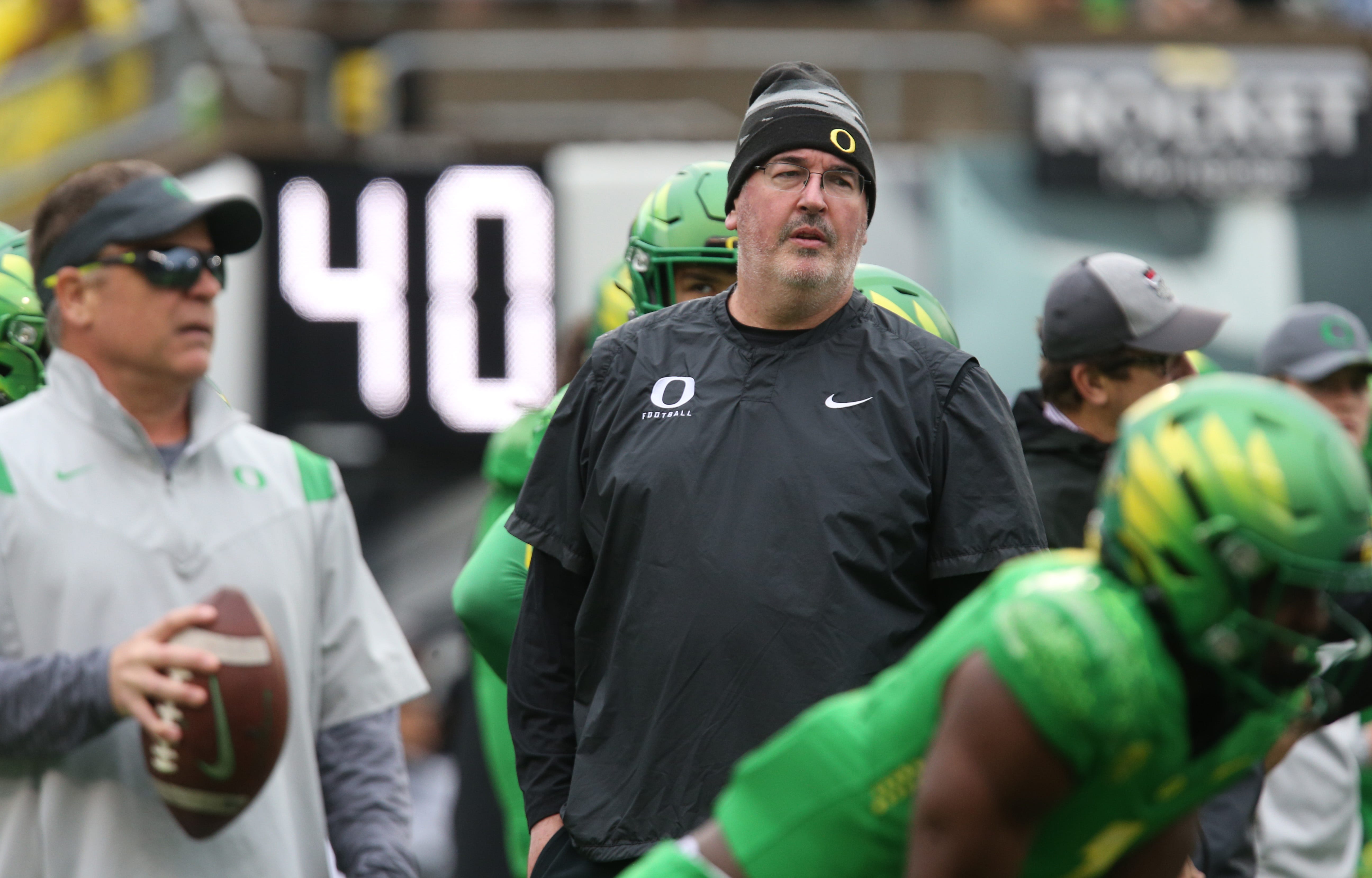 Oregon offensive coordinator Joe Moorhead candidate for Akron job Oregon offensive coordinator Joe Moorhead candidate for Akron job