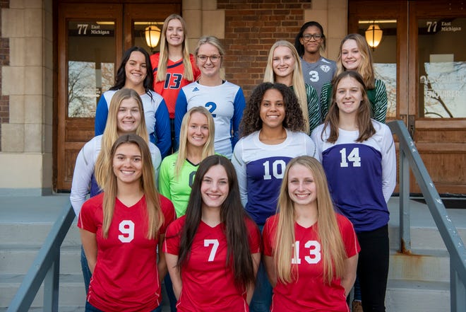 The Battle Creek Enquirer's 2021 All-City volleyball team