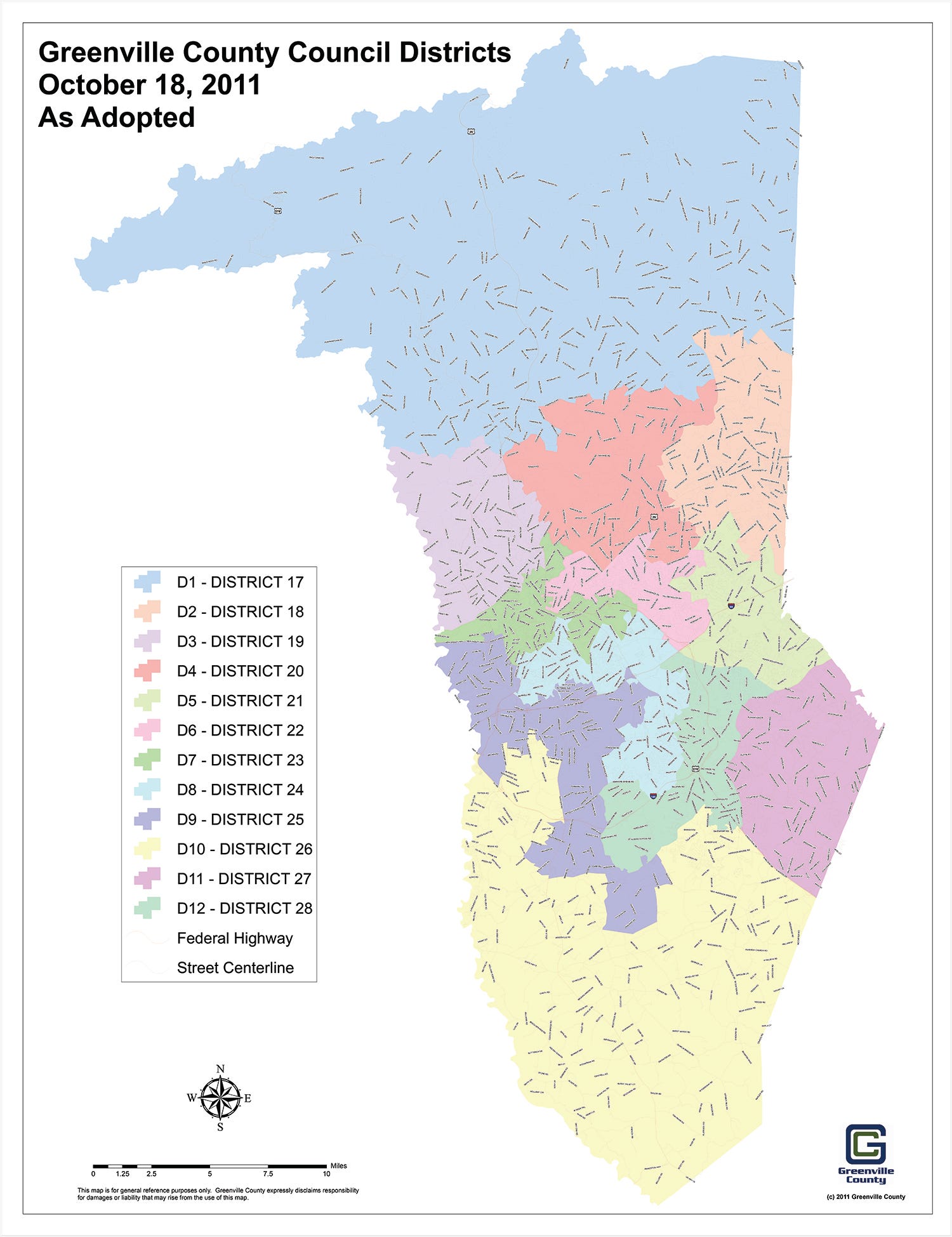 Map Of Greenville County Sc Greenville County Could Lose Both Majority-Minority Council Districts