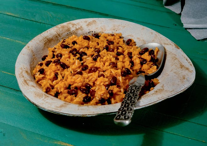 "Black Food," edited and curated by Bryant Terry, includes J.J. Johnson's recipe for Jolly Rice with Beans. (Courtesy of 4 Color Books)
