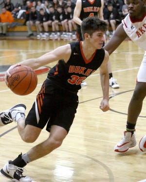 Connor Evanich is averaging 18.3 points per game this season for the Marlington Dukes, who are 7-1.