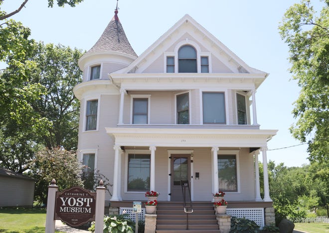 The Catherine V. Yost House and Museum, at 298 W. Water St., will be one of three house museums in Pontiac open to the public in December.